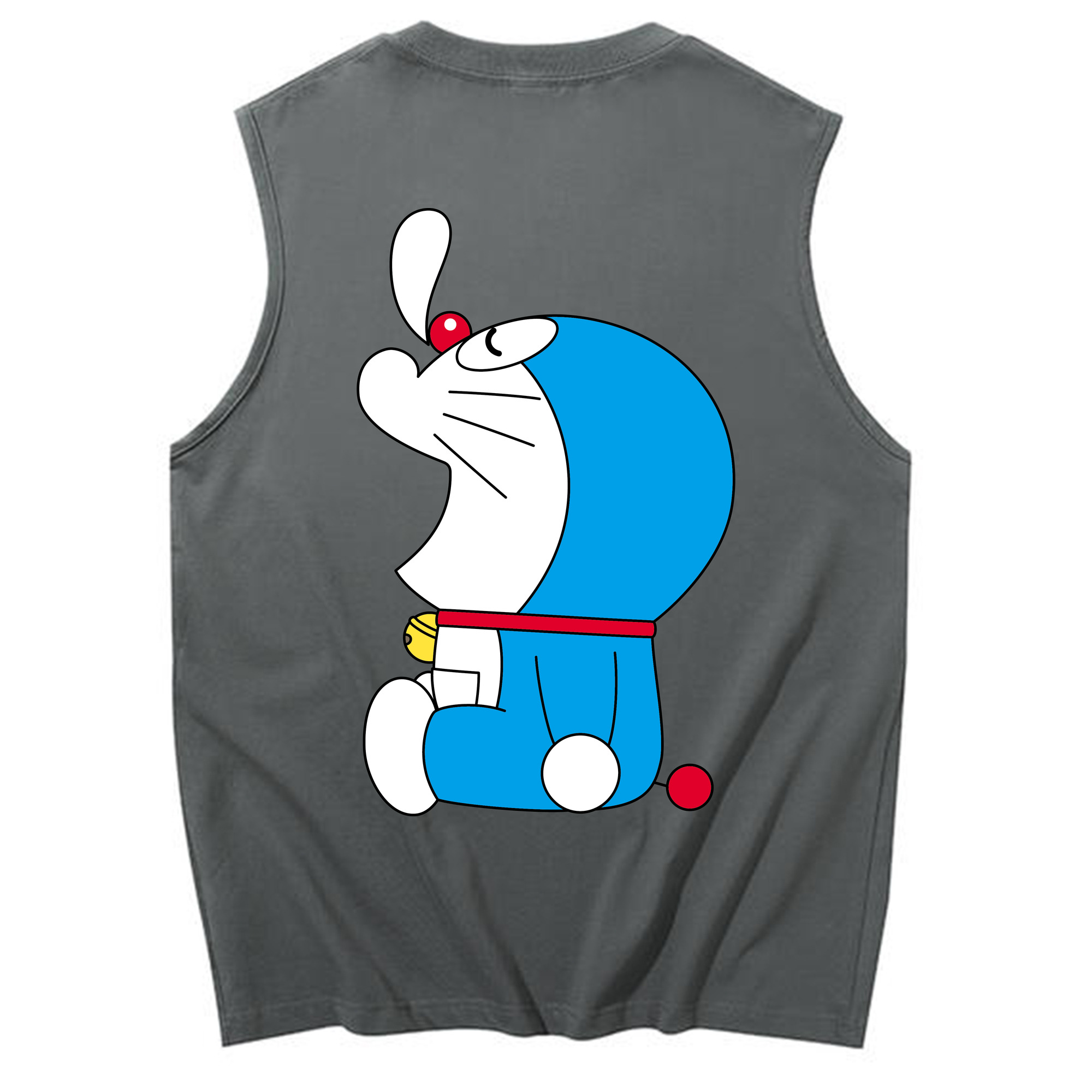 （画像用） ドラえもん Doraemon コットン100％タンクトップ（背面プリント）